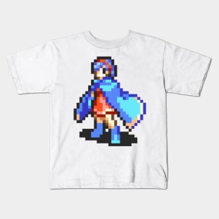 Female Mage Fighting Sprite Kids T-Shirt